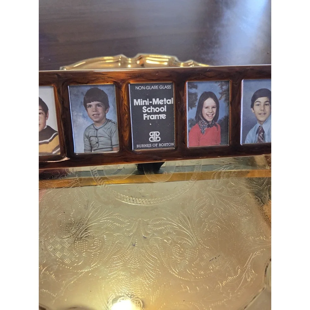 Vintage faux tortoiseshell finish Photo Frame